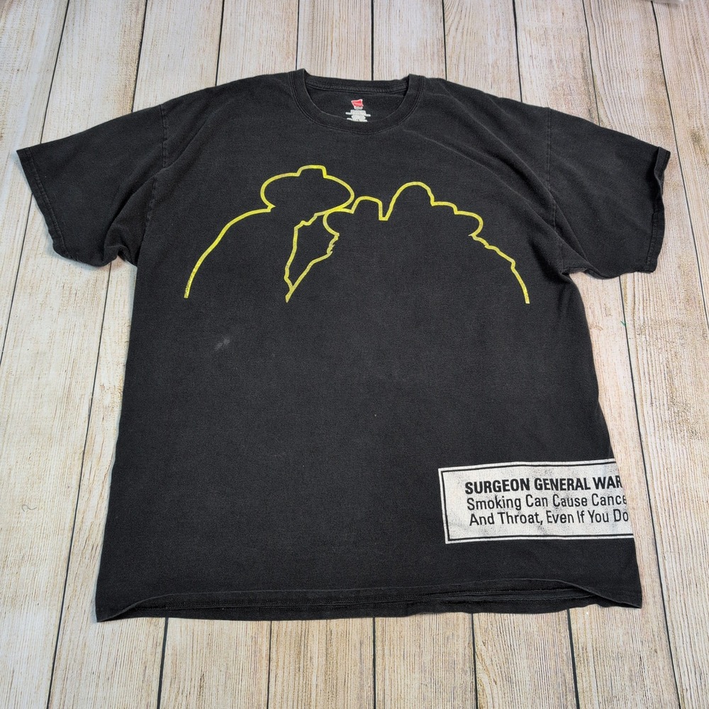 Dutch Master XXL Smoker T-Shirt‎ Surgeon General Warning Graphic Tee Mens